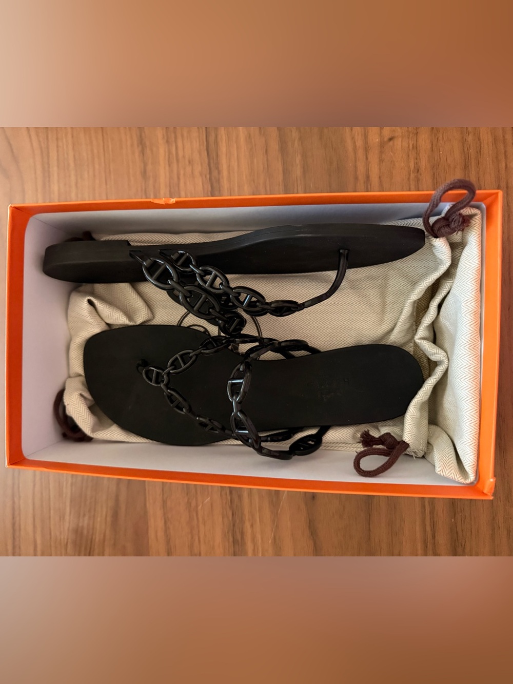 Hermes Island Thong Sandals - Picture 7 of 13